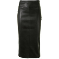 Drome Saia lápis cintura alta - Preto