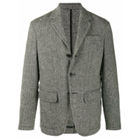 Dsquared2 Blazer chevron de tricô - Preto