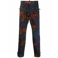 Dsquared2 Calça com estampa tie dye - Azul