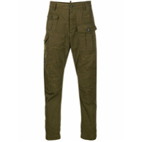 Dsquared2 Calça com recortes - Verde