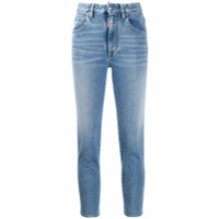 Dsquared2 Calça jeans skinny cropped - Azul