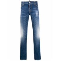 Dsquared2 Calça jeans slim destroyed - Azul