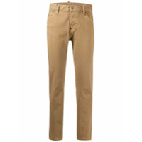 Dsquared2 Calça slim cropped - Neutro