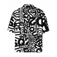 Dsquared2 Camisa com estampa de logo - Preto