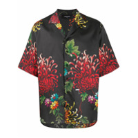 Dsquared2 Camisa com estampa floral - Preto