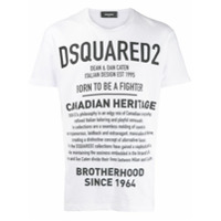 Dsquared2 Camiseta Canadian Heritage - Branco