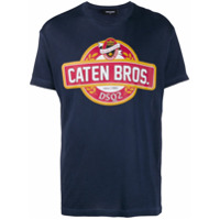 Dsquared2 Camiseta Caten Bros - Azul