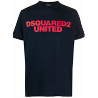Dsquared2 Camiseta com estampa de logo - Azul