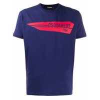 Dsquared2 Camiseta com estampa de logo - Azul