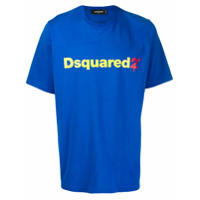 Dsquared2 Camiseta com estampa de logo - Azul