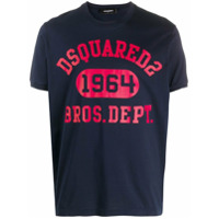Dsquared2 Camiseta com logo 1964 - Azul