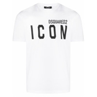 Dsquared2 Camiseta com logo Icon - Branco