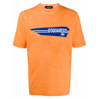 Dsquared2 Camiseta com logo - Laranja