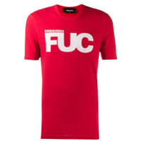 Dsquared2 Camiseta com logo - Vermelho