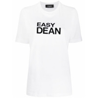 Dsquared2 Camiseta Easy Dean - Branco