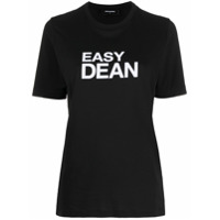 Dsquared2 Camiseta Easy Dean - Preto