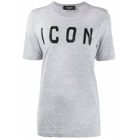 Dsquared2 Camiseta Icon - Cinza