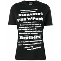 Dsquared2 Camiseta Pink'n'Punk - Preto