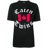 Dsquared2 Caten Twins T-shirt - Preto