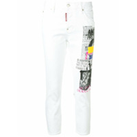 Dsquared2 Cool Girl cropped jeans - Branco