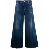 Dsquared2 cropped flared jeans - Azul