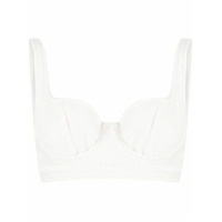 Dsquared2 cropped knit-style top - Branco