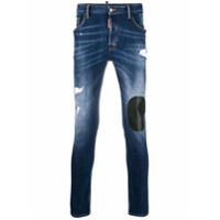 Dsquared2 distressed skinny jeans - Azul