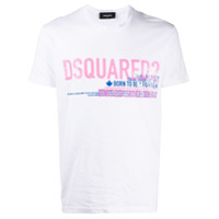 Dsquared2 graphic print T-shirt - Branco