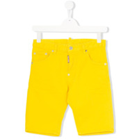 Dsquared2 Kids Bermuda jeans - Amarelo