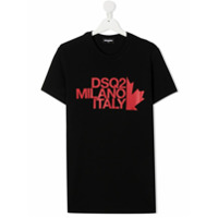 Dsquared2 Kids Camiseta Milan - Preto