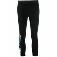 Dsquared2 Legging com logo - Preto