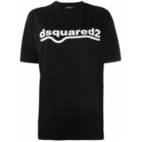 Dsquared2 logo-print T-shirt - Preto