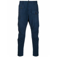 Dsquared2 navy cargo pants - Azul