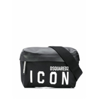 Dsquared2 Pochete com estampa Icon - Preto