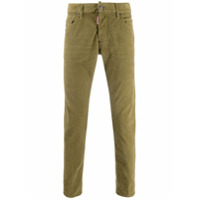 Dsquared2 slim-fit corduroy jeans - Verde