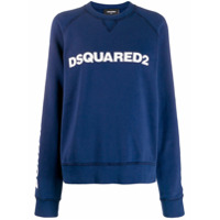 Dsquared2 Suéter com logo - Azul