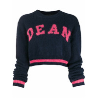 Dsquared2 Suéter cropped Dean - Azul