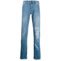 DUOltd Calça jeans slim Swagg - Azul