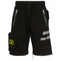 DUOltd Shorts esportivo com bolsos - Preto