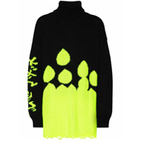 DUOltd Suéter gola alta de tricô - Preto