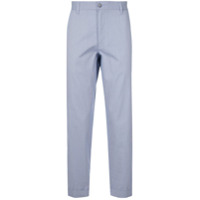 D'urban Calça cenoura cropped - Azul