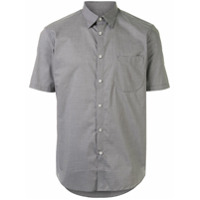 D'urban Camisa com estampa xadrez - Cinza