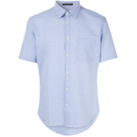 D'urban Camisa com padronagem - Azul