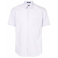 D'urban Camisa listrada mangas curtas - Rosa