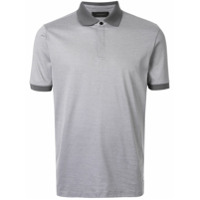 D'urban Camisa polo listrada - Cinza
