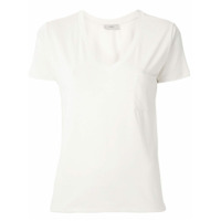 Egrey T-shirt com bolso - Branco