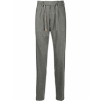 Eleventy slim-fit knitted trousers - Cinza