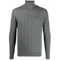 Eleventy Suéter de tricô em lã - Cinza