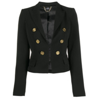Elisabetta Franchi Jaqueta cropped - Preto