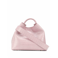 Elleme Bolsa tote Raisin com gravação - Rosa